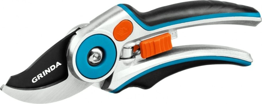 Секатор GRINDA PRO Line Р-29 эргономичные алюминиевые рукоятки, 210 мм [423429]