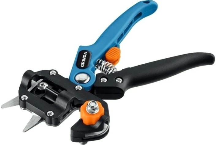 Секатор GRINDA PROLine P-88 прививочный, 210 мм [423488]