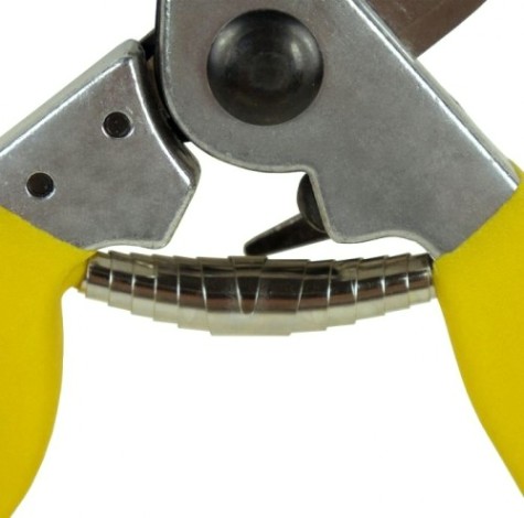 Секатор HANSKONNER HK3012-07-21 215 мм, верхн. лезвие с тефлоновым покрытием, алюм