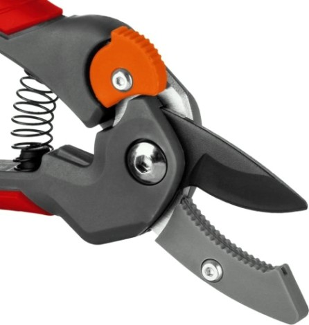 Секатор контактный GRINDA G-24 с двухкомпонентными рукоятками, 200 мм [423124]