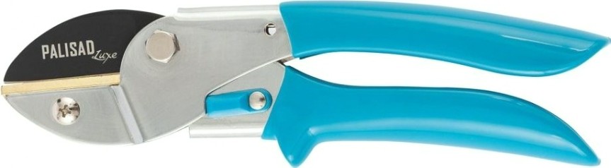 Секатор PALISAD 605 245 с наковальней, 205 мм, усиленный, рукоятки в пвх-о [605245]
