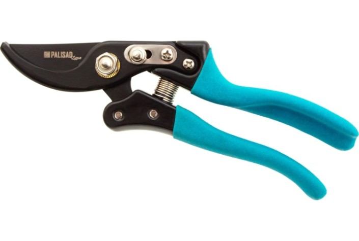 Секатор PALISAD LUXE 60473 прямого реза 220 мм, алюминиевые рукоятки [60473]