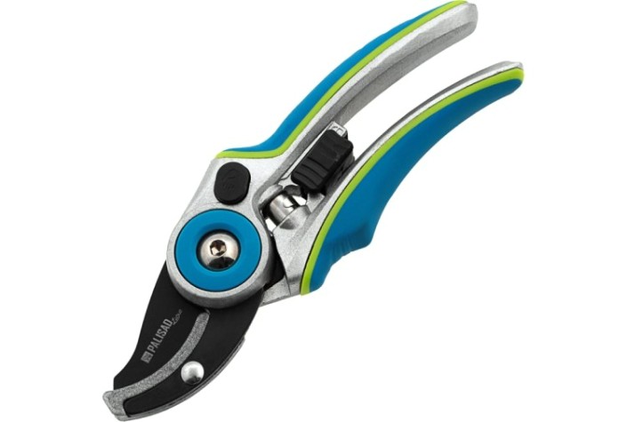 Секатор PALISAD LUXE 60475 с наковальней, 205 мм, регулировка захвата, алюмин [60475]