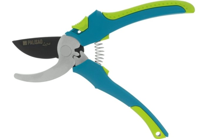 Секатор PALISAD LUXE 60477 прямого реза, 215 мм, двухкомпонентные рукоятки [60477]