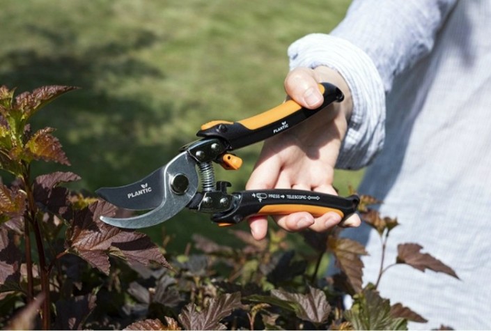 Секатор PLANTIC Pro86 плоскостной, телескопический 2 в 1 [35386-01]