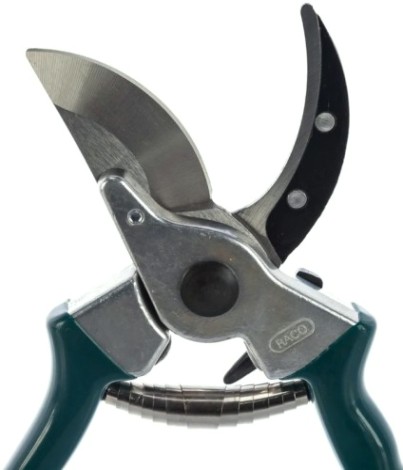 Секатор RACO 140С с алюминиевыми рукоятками, плоскостной, 205 мм [4206-53/140C]