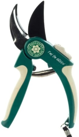 Секатор RACO 177S с двухкомпонентными рукоятками, плоскостной, 205 м [4206-53/177S]