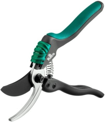 Секатор RACO S161 с двухкомпонентными рукоятками, плоскостной, 205 м [4206-53/S161]