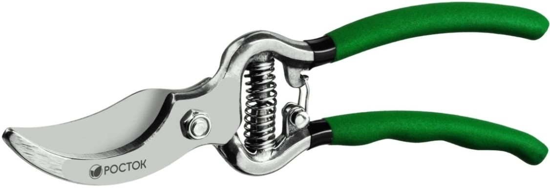 Секатор РОСТОК PC-15 цельнокованый, плоскостной, 200 мм [423005_z01]