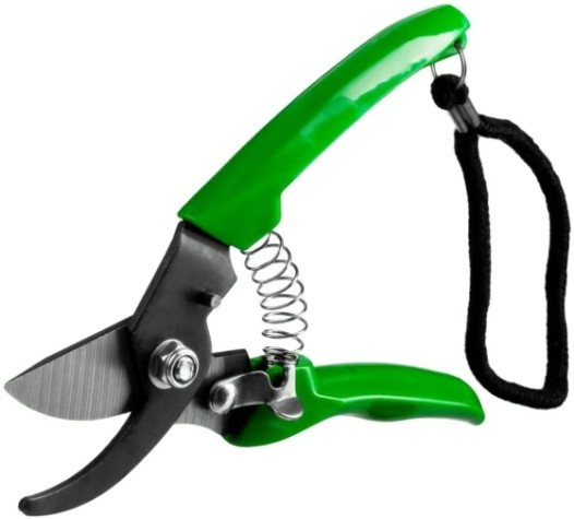 Секатор РОСТОК PC-71 компактный, с пластиковыми рукоятками, плоскостной [423015]