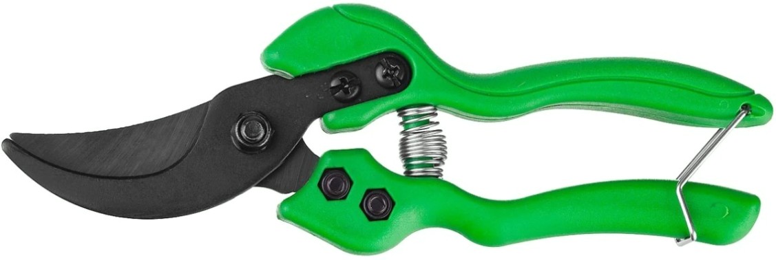 Секатор РОСТОК PC-75 с пластиковыми рукоятками, 195 мм [423011]