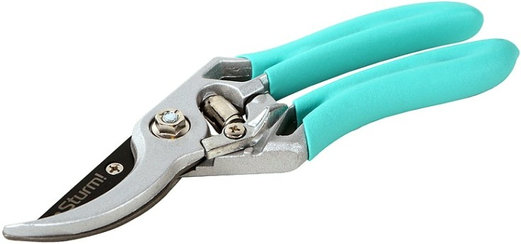 Секатор Sturm 3012-04-25 титановым покр., япон сталь sk5 алюм ручка