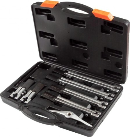 Съемник подшипников Affix 2 2-х захватный, кейс, 8 предметов [AF10412008C]