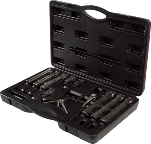 Съемник подшипников Affix 2-х и 3-х захватный, 13 предметов, кейс [AF10412012C]