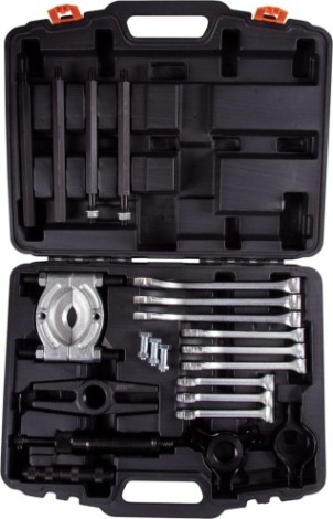 Съемник подшипников Affix гидравлический, 10 т, 75-100 мм 21 предмет [AF10419010C]