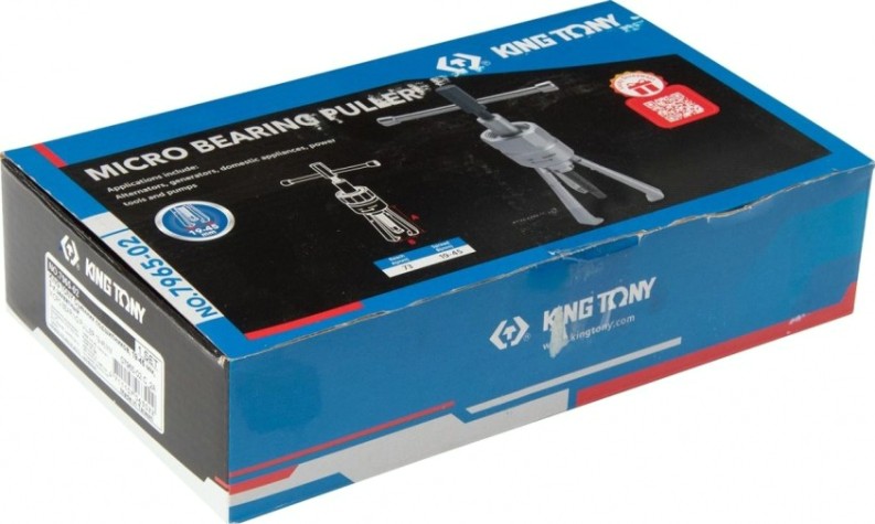 Съемник подшипников KING TONY 19-45 мм 3-х захватный [7965-02]