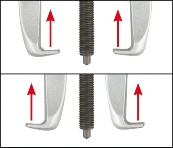 Съемник подшипников KING TONY 7962B-35 2-х захватный 90 мм