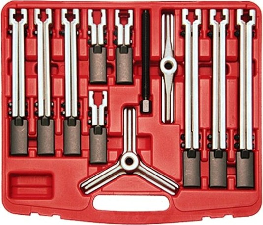 Съемник подшипников МАСТАК 2-х и 3-х захватный, 12 предметов 104-12012C [104-12012C]