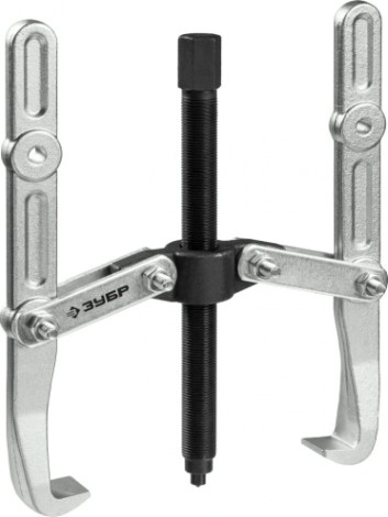 Съемник шарнирный ЗУБР Профессионал 2-захватный с удлиненными захватами, 305 мм [43316-305]