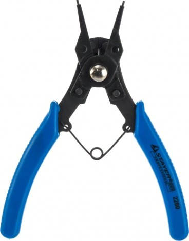 Съемник STAYER 4-in-1 стопорных колец, 4 насадки [2280]