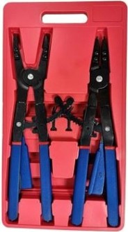 Съемник стопорных колец AE&T TA-H1037 2 шт со сменными носами 16" Съемник стопорных колец AE&T TA-H1037 2 шт со сменными носами 16"