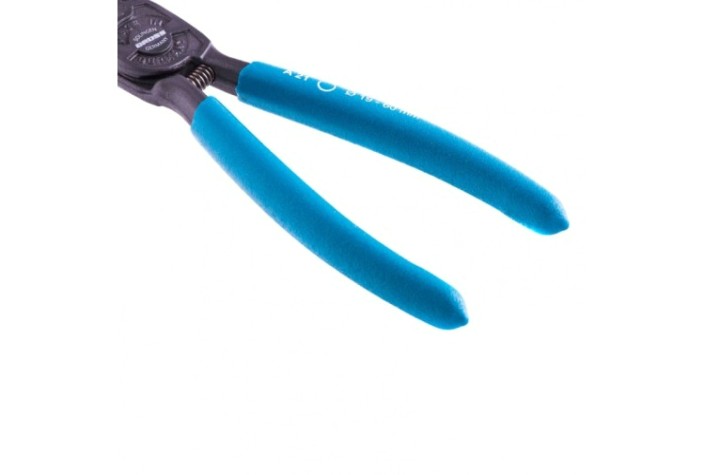 Съемник стопорных колец GROSS 18341 165 мм, для внешних (19-60 мм), изогнутые губки