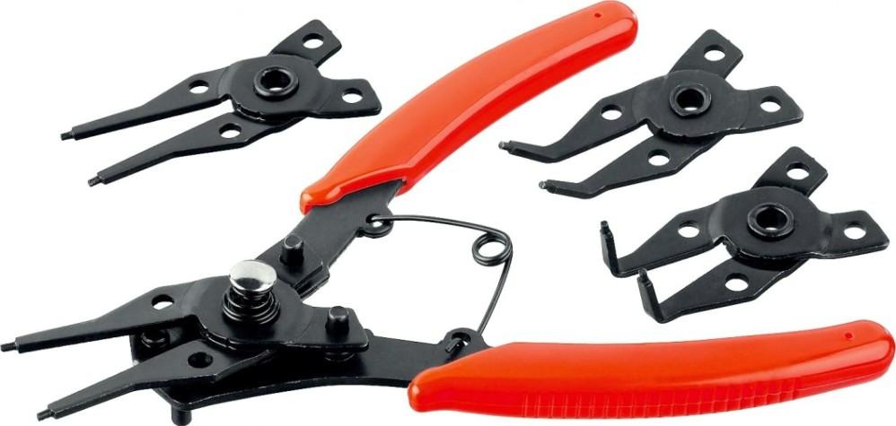 Съемник стопорных колец ЗУБР MIRAX 4 сменные насадки 2282 [2282]