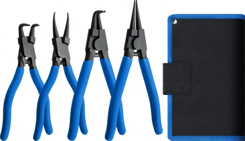 Съемник стопорных колец ЗУБР набор 4 шт. 180 мм [22821-H4]