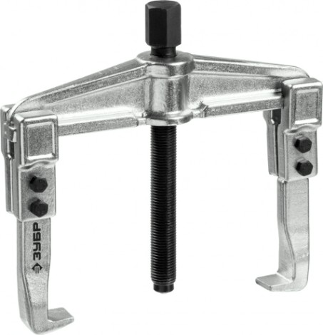 Съемник ЗУБР Профессионал раздвижной 2-захватный, 100 мм, [43310-160-100]