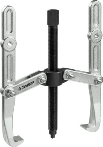 Съемник ЗУБР Профессионал шарнирный 2-захватный с удлиненными захватами, 240 мм [43316-240]