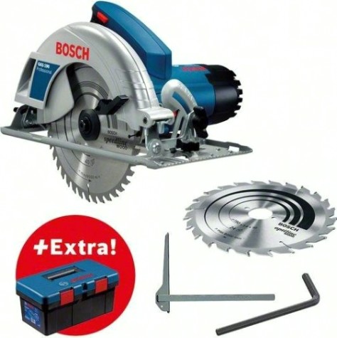 Сетевая дисковая пила BOSCH GKS 190 [0615990L2E] Toolbox PRO