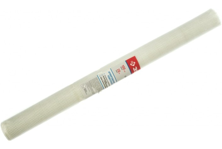 Сетка армировочная стеклотканевая ЗУБР МАСТЕР штукатурная, яч. 5х5 мм, 100см х 20м [1245-100-20]