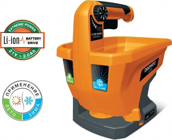 Сеялка DAEWOO DASP 321Li SET аккумуляторная с АКБ и ЗУ