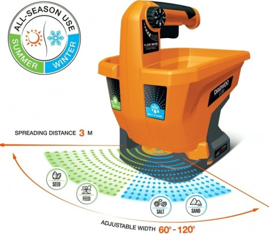 Сеялка DAEWOO DASP 321Li SET аккумуляторная с АКБ и ЗУ