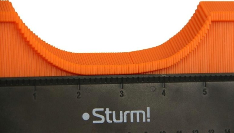 Шаблон для копирования контуров Sturm 2040-02-145 150 мм