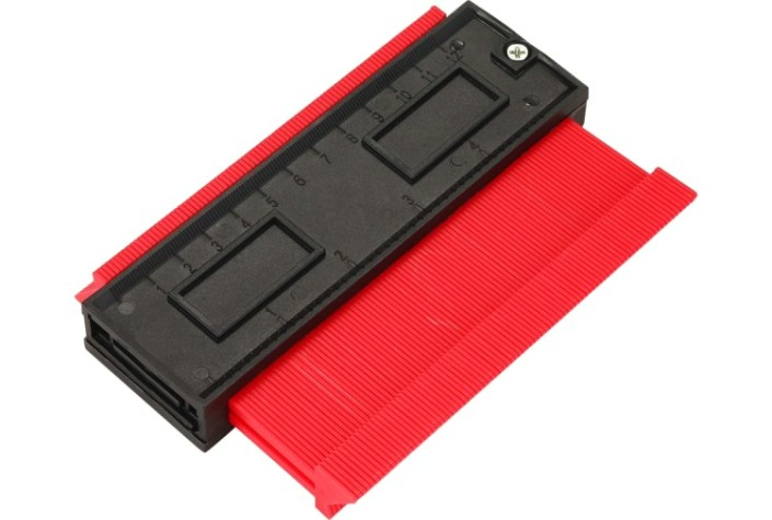 Шаблон для перенесения контуров DEKO TEM01 5" (125мм), красный [065-0657]