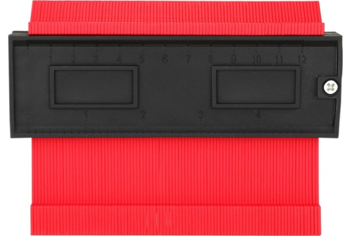 Шаблон для перенесения контуров DEKO TEM01 5" (125мм), красный [065-0657]