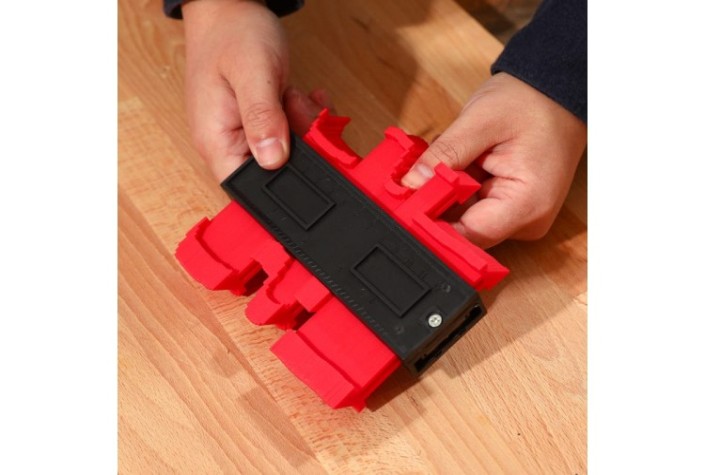 Шаблон для перенесения контуров DEKO TEM01 5" (125мм), красный [065-0657]