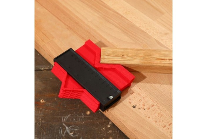 Шаблон для перенесения контуров DEKO TEM01 5" (125мм), красный [065-0657]