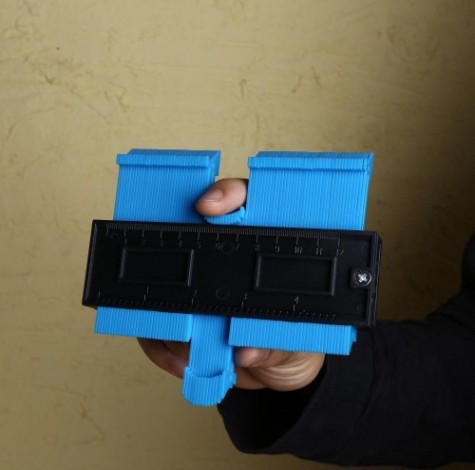 Шаблон для перенесения контуров DEKO TEM01 5" (125мм) синий [065-0574]