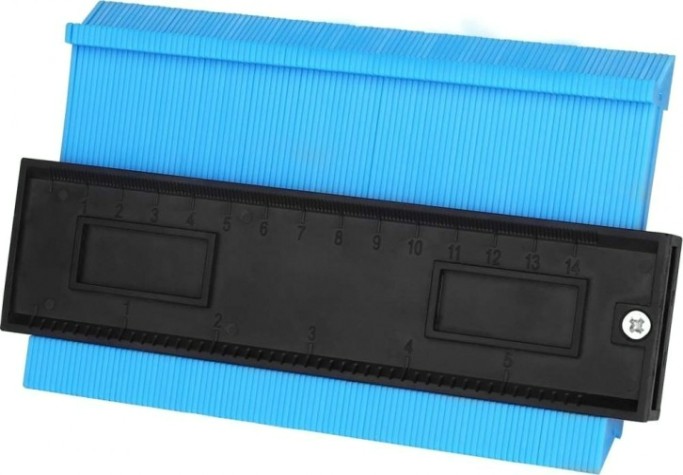 Шаблон для перенесения контуров DEKO TEM02 6" (150мм) синий [065-0575]