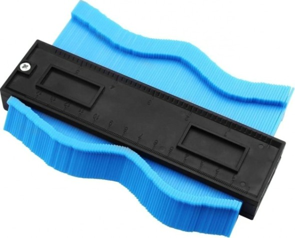 Шаблон для перенесения контуров DEKO TEM02 6" (150мм) синий [065-0575]