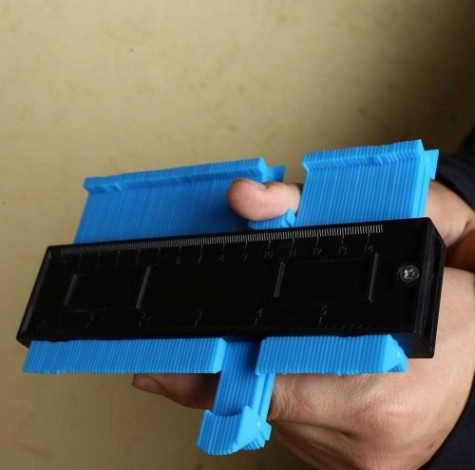 Шаблон для перенесения контуров DEKO TEM02 6" (150мм) синий [065-0575]