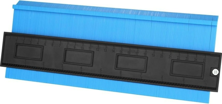 Шаблон для перенесения контуров DEKO TEM03 10" (250мм) синий [065-0576]