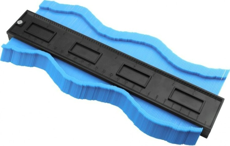 Шаблон для перенесения контуров DEKO TEM03 10" (250мм) синий [065-0576]