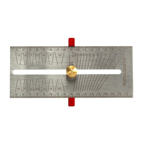 Шаблон WOODWORK MGR-001 для разметки ящичных шипов, универсальный Шаблон WOODWORK MGR-001 для разметки ящичных шипов, универсальный