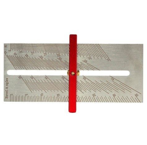 Шаблон WOODWORK MGR-001 для разметки ящичных шипов, универсальный