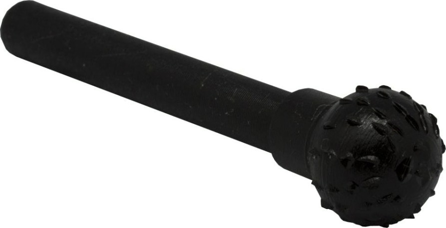 Шарошка по дереву ПРАКТИКА 13 мм, стальная, шарообразная хвост 6 мм [648-311]