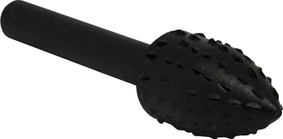 Шарошка по дереву ПРАКТИКА 13х23 мм, стальная, параболическая хвост 6 мм [648-397]