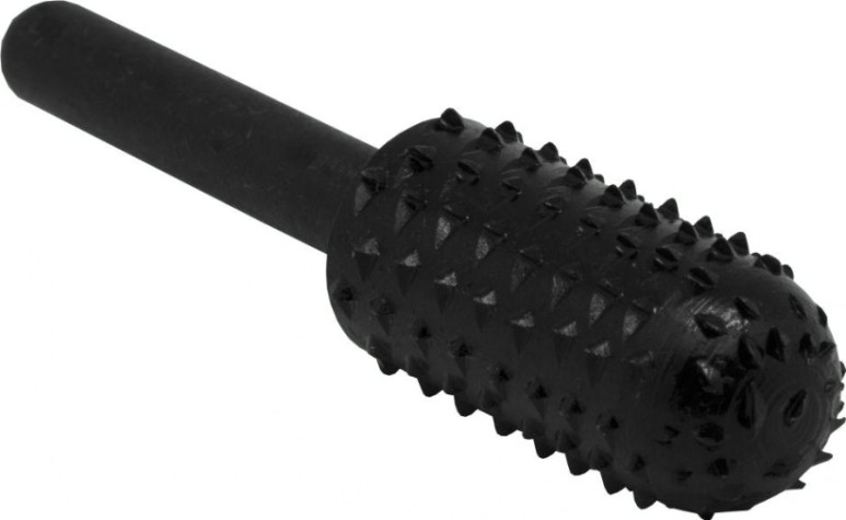 Шарошка по дереву ПРАКТИКА 13x28 мм, стальная, цилиндрическая закругленная [648-335]